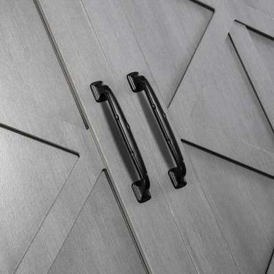 58" TV Stand for TVs up to 65" Gray - Home Essentials 10 58" TV Stand for TVs up to 65" Gray - Home Essentials - Image 8