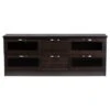 Adelino Wood Cabinet with 4 Glass Doors and 2 Drawers TV Stand for TVs up to 62" Dark Brown - Baxton Studio -Cheap TV Stands Store unnamed file 4520