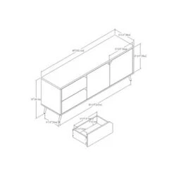 Mid-Century Modern Closed Storage TV Stand for TVs up to 65" - Saracina Home Birch 13 Mid-Century Modern Closed Storage TV Stand for TVs up to 65" - Saracina Home Birch -Cheap TV Stands Store unnamed file 4573