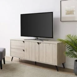 Mid-Century Modern Closed Storage TV Stand for TVs up to 65" - Saracina Home Birch 15 Mid-Century Modern Closed Storage TV Stand for TVs up to 65" - Saracina Home Birch -Cheap TV Stands Store unnamed file 4575