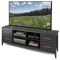 Jackson Extra Wide Drawer TV Stand for TVs up to 80" Black - CorLiving 9 Jackson Extra Wide Drawer TV Stand for TVs up to 80" Black - CorLiving -Cheap TV Stands Store unnamed file 4771