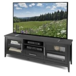 Jackson Extra Wide TV Stand for TVs up to 80" Black - CorLiving -Cheap TV Stands Store unnamed file 4804