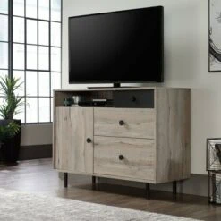 Linden Market TV Stand for TVs up to 47" Split Oak - Sauder