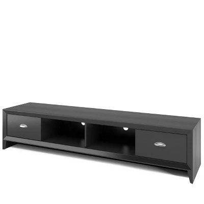 Lakewood Extra Wide TV Stand for TVs up to 80" Black - CorLiving 7 Lakewood Extra Wide TV Stand for TVs up to 80" Black - CorLiving - Image 5