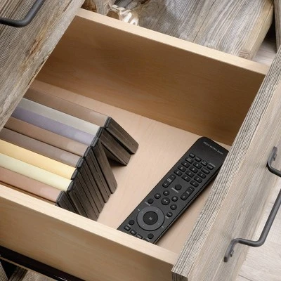 Boone Mountain TV Stand for TVs up to 60" Rustic Cedar - Sauder 6 Boone Mountain TV Stand for TVs up to 60" Rustic Cedar - Sauder - Image 4