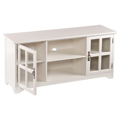 Remey TV Stand for TVs up to 50" White - Aiden Lane 7 Remey TV Stand for TVs up to 50" White - Aiden Lane - Image 5