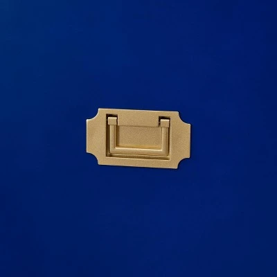 Claude TV Stand for TVs up to 50" Console Navy - Aiden Lane 3 Claude TV Stand for TVs up to 50" Console Navy - Aiden Lane