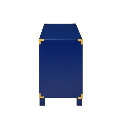 Claude TV Stand for TVs up to 50" Console Navy - Aiden Lane 8 Claude TV Stand for TVs up to 50" Console Navy - Aiden Lane - Image 6