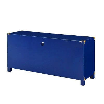 Claude TV Stand for TVs up to 50" Console Navy - Aiden Lane 10 Claude TV Stand for TVs up to 50" Console Navy - Aiden Lane - Image 8