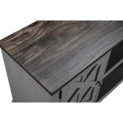 54" Farmhouse Two-Tone TV Stand for TVs up to 65" Gray - Home Essentials -Cheap TV Stands Store unnamed file 5234