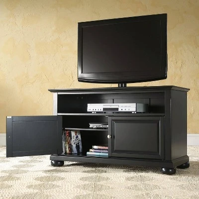 Alexandria TV Stand for TVs up to 42" Black - Crosley 5 Alexandria TV Stand for TVs up to 42" Black - Crosley - Image 3