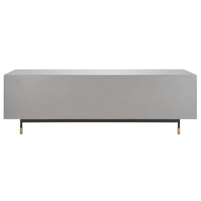 70" Daegan Mid-Century TV Stand Light Brown - Safavieh 7 70" Daegan Mid-Century TV Stand Light Brown - Safavieh - Image 5