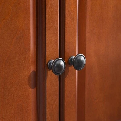 Cambridge TV Stand for TVs up to 42" Classic Cherry - Crosley 4 Cambridge TV Stand for TVs up to 42" Classic Cherry - Crosley - Image 2