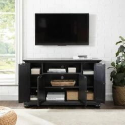 Alexandria TV Stand for TVs up to 48" Black - Crosley 13 Alexandria TV Stand for TVs up to 48" Black - Crosley -Cheap TV Stands Store unnamed file 5415