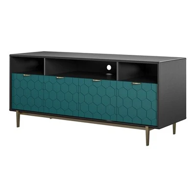 CosmoLiving By Cosmopolitan Olivia TV Stand for TVs up to 65" Black - Cosmoliving By Cosmopolita 5 CosmoLiving By Cosmopolitan Olivia TV Stand for TVs up to 65" Black - Cosmoliving By Cosmopolita - Image 3