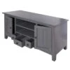 Archer Ridge TV Stand for TVs up to 55" Gray - StyleCraft
