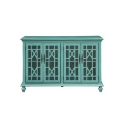 Durham 4 Door Media Credenza for TV's up to 64" - Treasure Trove Accents Ivory