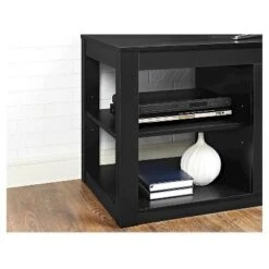 George Fireplace TV Console - Room & Joy White