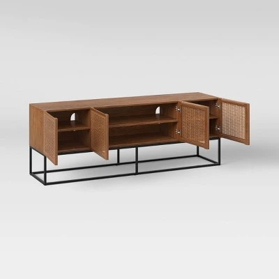 Belmar Woven TV Stand for TVs up to 60" - Project 62™ Natural 3 Belmar Woven TV Stand for TVs up to 60" - Project 62™ Natural - Image 2