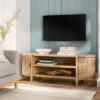 Threshold Designed W/Studio McGee Portola Hills Caned Door TV Stand for TVs up to 60" - Threshold™ designed with Studio McGee Natural -Cheap TV Stands Store unnamed file 5822