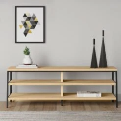 Loring TV Stand for TVs up to 60" - Project 62â„¢ Gray