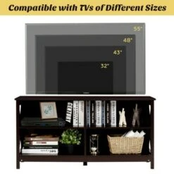 Costway TV Stand Entertainment Media Center for TV's up to 55'' w/ Storage Shelves Brown/Gray/White 20 Costway TV Stand Entertainment Media Center for TV's up to 55'' w/ Storage Shelves Brown/Gray/White -Cheap TV Stands Store unnamed file 5968