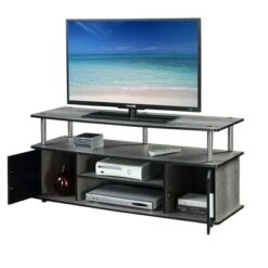 Monterey TV Stand for TVs up to 60" - Breighton Home Ice White