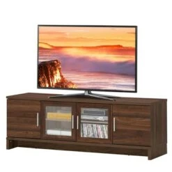 Costway TV Stand Media Entertainment Center for TV's up to 70'' w/ Storage Cabinet -Cheap TV Stands Store unnamed file 6160