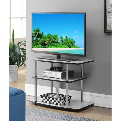 Designs2Go 3 Tier TV Stand for TVs up to 32" - Breighton Home Blue 3 Designs2Go 3 Tier TV Stand for TVs up to 32" - Breighton Home Blue