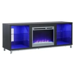 Yorkshire Fireplace TV Stand For TVs Up To 70" Wide - Room & Joy Blonde Oak -Cheap TV Stands Store unnamed file 629