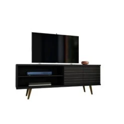 Liberty Mid-Century Modern 2 Shelves and 2 Doors TV Stand for TVs up to 60" - Manhattan Comfort Black 19 Liberty Mid-Century Modern 2 Shelves and 2 Doors TV Stand for TVs up to 60" - Manhattan Comfort Black -Cheap TV Stands Store unnamed file 6520