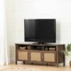 Balka TV Stand for TVs up to 65" Natural Walnut/Printed Rattan - South Shore -Cheap TV Stands Store unnamed file 6920