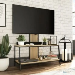 North Avenue TV Stand for TVs up to 50" with Mount Charter Oak - Sauder