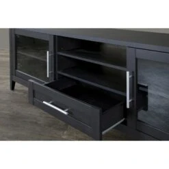 Espresso Finished 1 Drawer TV Stand for TVs up to 70" Dark Brown - Baxton Studio -Cheap TV Stands Store unnamed file 7154