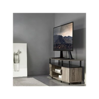 Mount-It! Steel Universal Tilting Tabletop TV Stand Black Screens up to 70" (MI-859) 4 Mount-It! Steel Universal Tilting Tabletop TV Stand Black Screens up to 70" (MI-859) - Image 2