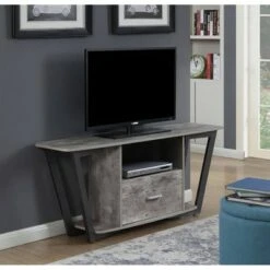 Graystone TV Stand for TVs up to 60" Faux Birch/Slate Gray - Breighton Home -Cheap TV Stands Store unnamed file 7237