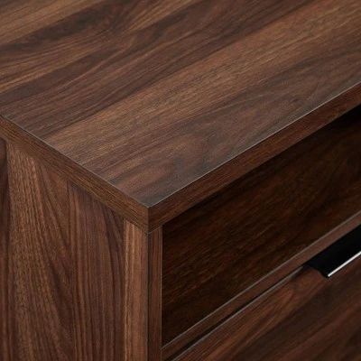 Ronan Modern Storage with Electric Fireplace TV Stand for TVs up to 65" - Saracina Home Slate Gray 7 Ronan Modern Storage with Electric Fireplace TV Stand for TVs up to 65" - Saracina Home Slate Gray - Image 5