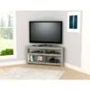 Corner TV Stand for TVs up to 50" Smoke Oak - Inval -Cheap TV Stands Store unnamed file 7457
