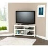 24.21" Corner TV Stand for TVs up to 60" Washed Oak - Inval -Cheap TV Stands Store unnamed file 7464