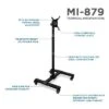 Mount-It! Metal Mobile TV Stand with Wheels Black Screens up to 42" (MI-849) MI-879 2 Mount-It! Metal Mobile TV Stand with Wheels Black Screens up to 42" (MI-849) MI-879 -Cheap TV Stands Store unnamed file 7544