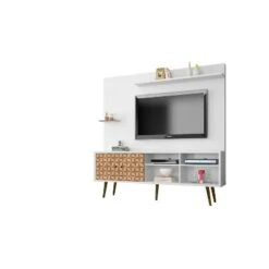 Liberty Freestanding Entertainment Center with Overhead Shelf TV Stand for TVs up to 55" - Manhattan Comfort White/aqua Blue 21 Liberty Freestanding Entertainment Center with Overhead Shelf TV Stand for TVs up to 55" - Manhattan Comfort White/aqua Blue -Cheap TV Stands Store unnamed file 7570