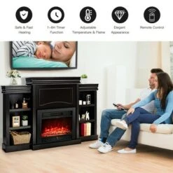 Costway 70'' Fireplace TV Stand Media W/ 28.5'' 750W/1500W Electric Fireplace 17 Costway 70'' Fireplace TV Stand Media W/ 28.5'' 750W/1500W Electric Fireplace -Cheap TV Stands Store unnamed file 758