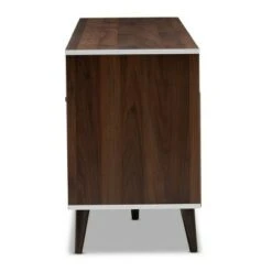 Marion Finished TV Stand for TVs up to 60" Walnut Brown/White - Baxton Studio 12 Marion Finished TV Stand for TVs up to 60" Walnut Brown/White - Baxton Studio -Cheap TV Stands Store unnamed file 7675