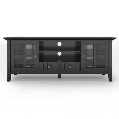 60" Normandy TV Media Stand - Wyndenhall Black 11 60" Normandy TV Media Stand - Wyndenhall Black - Image 9