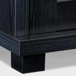 Fremont Glass Cabinets TV Stand for TVs up to 90" Black - CorLiving -Cheap TV Stands Store unnamed file 7760