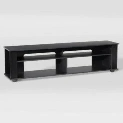 Bakersfield TV Stand for TVs up to 80" Black - CorLiving