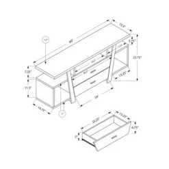 StorageTV Stand for TVs up to 60" - EveryRoom Dark Taupe 10 StorageTV Stand for TVs up to 60" - EveryRoom Dark Taupe -Cheap TV Stands Store unnamed file 7996