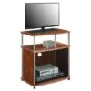 Glass Cabinet TV Stand for TVs up to 25" Black Cherry - Breighton Home -Cheap TV Stands Store unnamed file 8088