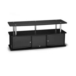 TV Stand for TVs up to 50" with 3 Cabinets Black - Breighton Home -Cheap TV Stands Store unnamed file 8126