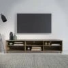 Hollywood TV Stand for TVs up to 85" Brown Wood Grain - CorLiving -Cheap TV Stands Store unnamed file 8221